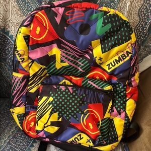 Zumba Fitness Colorful Backpack